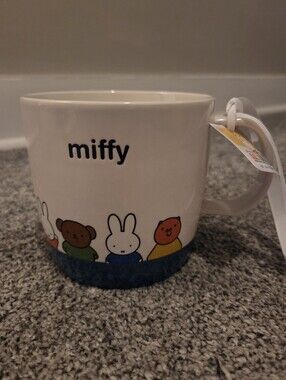 Miffy Ceramic Mug Colourful Characters Design